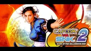 Capcom Fighting Collection 2: Capcom Vs. SNK 2 2001 - (Chun Li , Morrigan & Sakura) Playthroughs