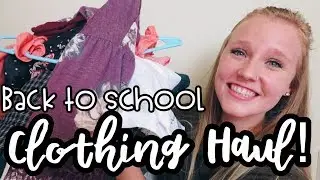 *HUGE* BACK TO SCHOOL TRY ON CLOTHING HAUL 2019! | THRIFT CLOTHING HAUL! | TEACHER CLOTHING HAUL!