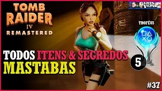 Mastabas (The Mastabas) | TOMB RAIDER 4 (TR4) REMASTERED【 Walkthrough Completo 】