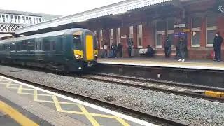 FGW/GWR class 387 arrival at Slough station 