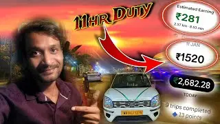 Ola Uber Earning Kolkata 🤑 | WagonR Tour H3 petrol ⛽️ | Time Is Money 💰 | Biker Boy Samir 