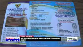 Medan Police Arrest Two in Bust of Fake University Diploma Ring