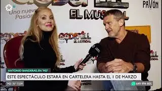 Antonio Banderas presenta Godspell en el Gran Teatro Pav&oacute;n