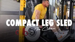 Tom Coleman Reviews the Powertec Compact Leg Sled | Garage Gym Leg Day Setup (UK Home Gym Tour)