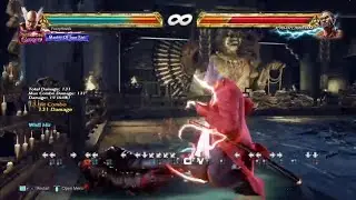 Heihachi Wall Carry Combo (20m wall to wall 131 damage) | Tekken 7