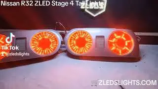 Nissan R32 ZLED Stage 4 Tail Lights