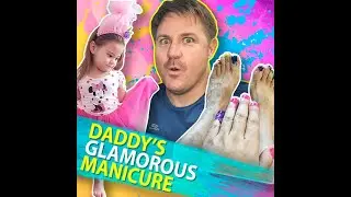 Daddy&rsquo;s glamorous manicure | KAMI | Pokwang&rsquo;s 2-year-old daughter made her father, Lee O&rsquo;Brian