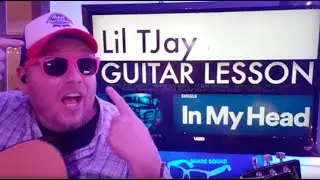 How To Play In My Head - Lil Tjay Guitar Tutorial (Beginner Lesson!)