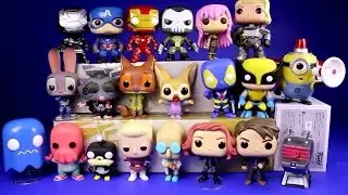 New My Funko Pop Vinyl Figure Collection 2016 21 Figures Set Unboxing Hunting Haul Opening Zootopia