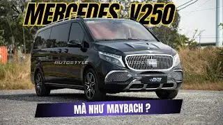 VERSION MERCEDES GLS MAYBACH VU&Yacute;P CHO V250 AMG, NỘI THẤT SMART TIVI KARAOKE, S&Agrave;N GỖ XỊN AUTO STYLE