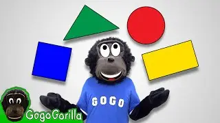 🔴 Shapes Songs + More | Kids Music & Educational Videos - Gogo Gorilla | Brain Breaks | Dance Songs