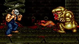 Splatterhouse 3 (Genesis) All Bosses (No Damage)