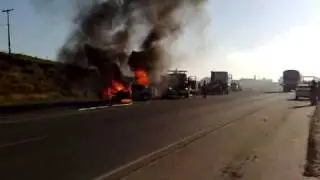 ACIDENTE - ASTRA INCEDIANDO   BR101, KM385   250909