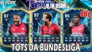 TOTS DA BUNDESLIGA c KANE 97 & TAH 97 & FRIMPONG 95 SBC | FC 25
