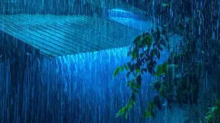 MEGA STORM ESCALATES 🌪️🌧️ Loud Rain, Shaking Windows, and Thunder Cracks | Sleep Ambience