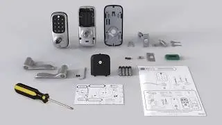 Installing the Yale Real Living Touchscreen Lever Lock
