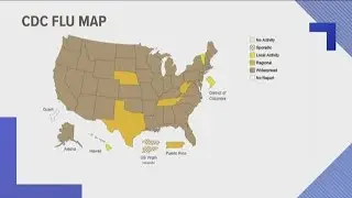 Flu still widespread in 43 states