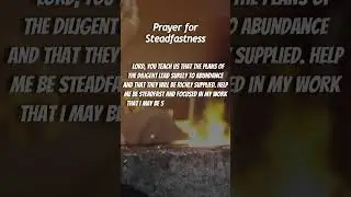 Prayer for Steadfastness (20)