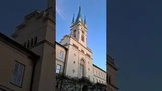 Nedeľn&eacute; zvonenie farsk&eacute;ho kostola v Nitre