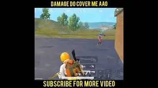 Damage Do Cover Me Aao || 1v2 Easy Clutch || CROSSBOW and AKM CLUTCH || #shorts