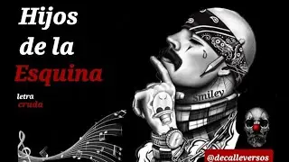 Hijos de la Esquina 🩸 | Rap Callejero Crudo y Real | De Calle Versos              #rap #trap 