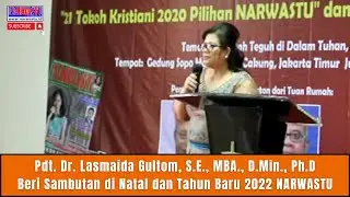 Welcome and Opening Prayer by Rev. Lasmaida Gultom