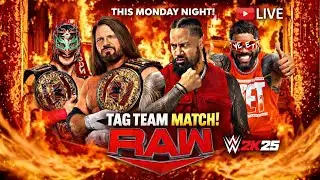 FULL MATCH: The Usos vs AJ Style & Dragon Lee WWE 2K25