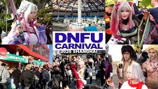 DNFU 2025: China's LARGEST In-Real-Life MMORPG! LIVE NPCs, Pro Cosplayers & Fantasy Town Tour