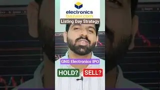 GMP 93! | GNG Electronics IPO | Listing Day Strategy | HOLD? or SELL? #shorts