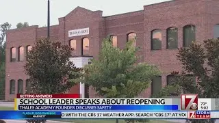 Thales Academy founder discusses safety amid reopening