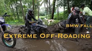 Finally Hum ne ki Extreme Off-Roading on BMW gs 1200 in BAR | Bmw fall
