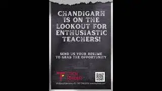 Teaching Jobs in Chandigarh!