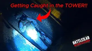 Getting Trapped in the TOWER at Battle Lab!!! | Airsoft Gameplay