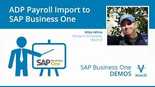 Импорт расчета заработной платы ADP в SAP Business One