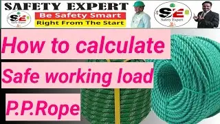 How to calculate swl of Rope,types of rope,pp rope,nylon rope,polimide rope Safe working load rope