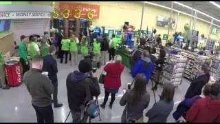 Walmart Neighborhood Market Grand Opening in Jenks, OK