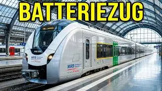 Alstom Akkuzug und Siemens Diesellok als RE6 Leipzig Chemnitz Sachsen MRB VMS Batteriebahn BR 1440