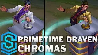 Primetime Draven Chroma Skins