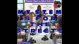 🎓NoireSTEMinist&reg; Tutorials:  Hybrid vs Behavior Based Control #RoboticsEngineer #Engineering #Robots