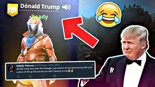 GOT INTO A LOBBY WITH DONALD TRUMP!