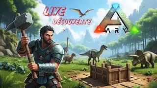 ARK: Survival Evolved - JOUR 2 ! 🦕 Survie & Construction sur une &icirc;le aux Dinos ! (Live FR)
