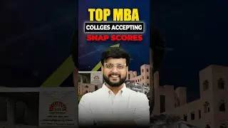 Top MBA Colleges Accepting SNAP Score!🔥College List: Fees, Placement & Cut-Off #mba #snap