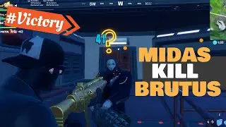 Midas kill Brutus And Got Victory | Fortnite Ghost VS Shadow