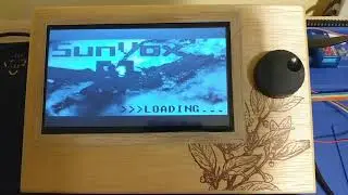 Standalone SunVox synth - Testing rotary encoder and speaker.