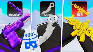 360&deg; VIDEO | Using SECRET Admin Skins in Roblox Rivals!