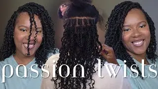 Passion Twists | Natural Hair | Protective Hairstyles | Summer Hairstyles