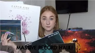 MASSIVE ROCK/EMO/POP PUNK RECORD HAUL! | Rachel Hatley