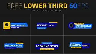 ✅ FREE LOWER THIRD AFTER EFFECT BLUE 01 GOOGLE DRIVE LINK.