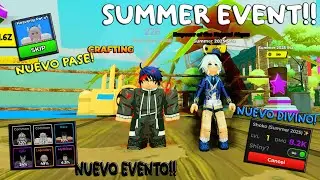 SUMMER EVENT!! Nuevo Divino! BP y Pasivas!! Anime Fighters Simulator