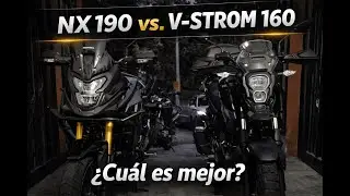 ¿Honda o Suzuki? NX 190 2.0 vs V-Strom 160 | ¿Cuál prefieres?